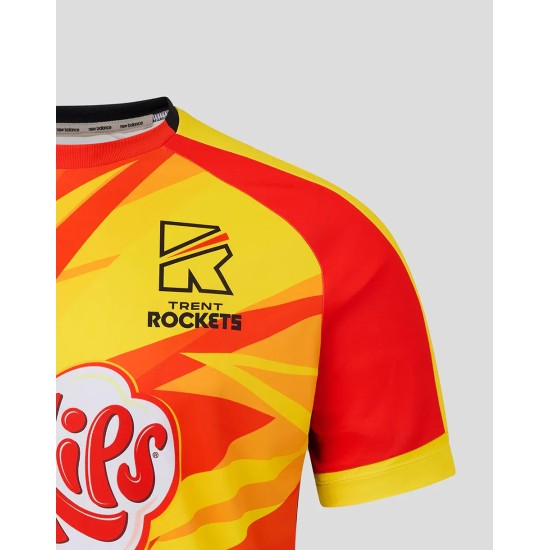 Trent Rockets Men’s Replica Playing Shirt Trent Rockets Men’s Replica Playing Shirt