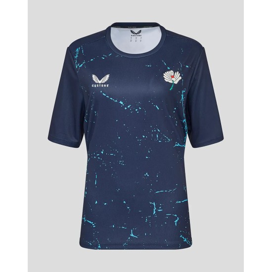 Womens Yorkshire Graphic Short Sleeve Training Jersey Womens Yorkshire Graphic Short Sleeve Training Jersey