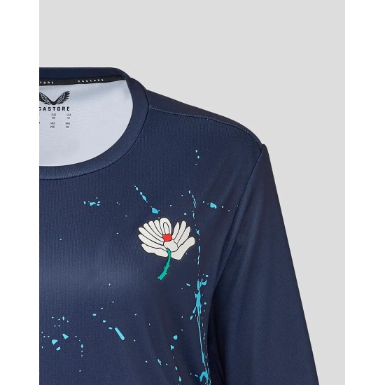 Womens Yorkshire Graphic Short Sleeve Training Jersey Womens Yorkshire Graphic Short Sleeve Training Jersey