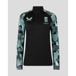 WOMENS 25/26 ECB ASHES PRO QUARTER ZIP TRAINING TOP