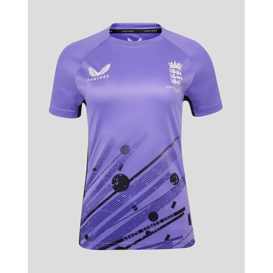ECB Womens 25/26 Ashes Training Short Sleeve Tee ECB Womens 25/26 Ashes Training Short Sleeve Tee