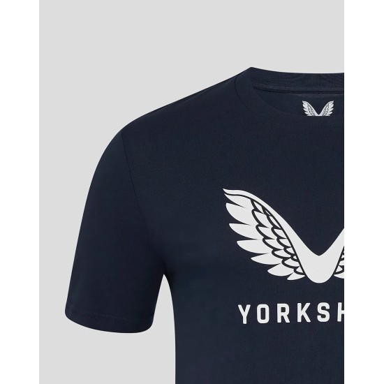 Mens Yorkshire Large Castore Logo Tee Mens Yorkshire Large Castore Logo Tee