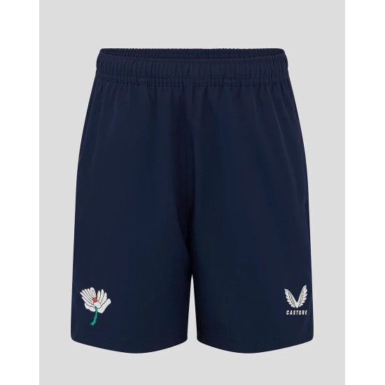 Juniors Yorkshire Woven Training Short W/ Zip Pockets Juniors Yorkshire Woven Training Short W/ Zip Pockets