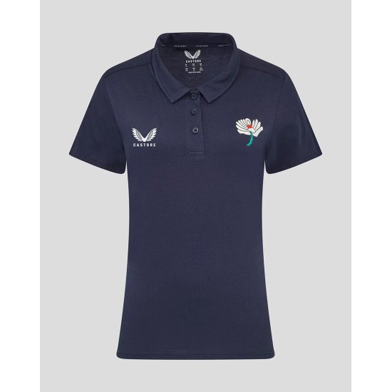 Womens Yorkshire Short Sleeve Cotton Leisure Polo Womens Yorkshire Short Sleeve Cotton Leisure Polo