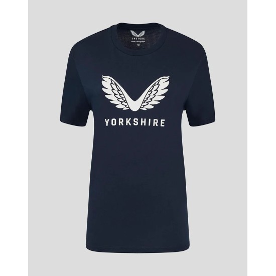Womens Yorkshire Large Castore Logo Tee