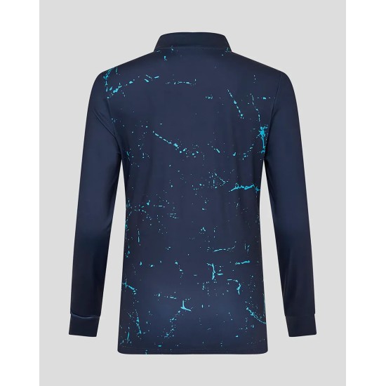 Womens Yorkshire Graphic Performance 1/4 Zip Top Womens Yorkshire Graphic Performance 1/4 Zip Top