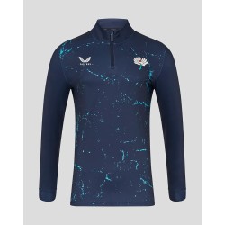 Mens Yorkshire Graphic Performance 1/4 Zip Top