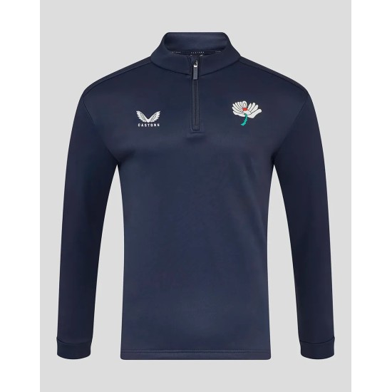 Mens Yorkshire Fleece Brushback 1/4 Zip Mens Yorkshire Fleece Brushback 1/4 Zip