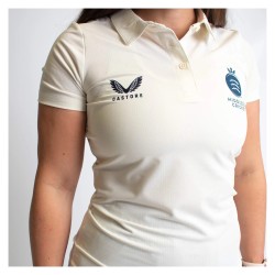 Womens Castore SS Cricket Tech Polo W Womens Castore SS Cricket Tech Polo W