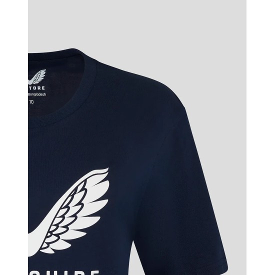 Womens Lancashire Large Logo Tee Womens Lancashire Large Logo Tee