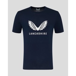 Mens Lancashire Large Logo Tee