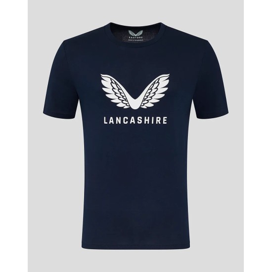 Mens Lancashire Large Logo Tee Mens Lancashire Large Logo Tee